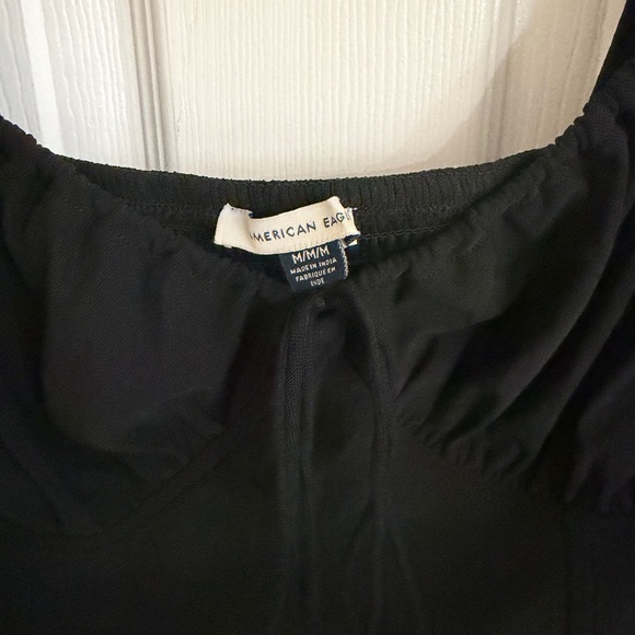 American Eagle Outfitters Black Blouse size M - Picture 6 of 8